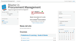 Desktop Screenshot of eprocurement.campus.scuolaiad.it