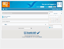 Tablet Screenshot of gell.campus.scuolaiad.it